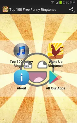 Top 100 Free Funny Ringtones android App screenshot 4